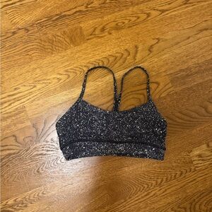 Lululemon Athletica Black Speckled Bralette